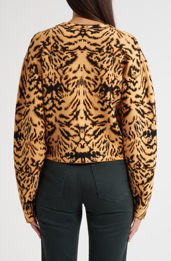 トップス YOKE 22AW STILL JACQUARD CARDIGAN Shokay Yak Alpaca Jacquard Cardigan | Luxurious Knit – SHOKAY
