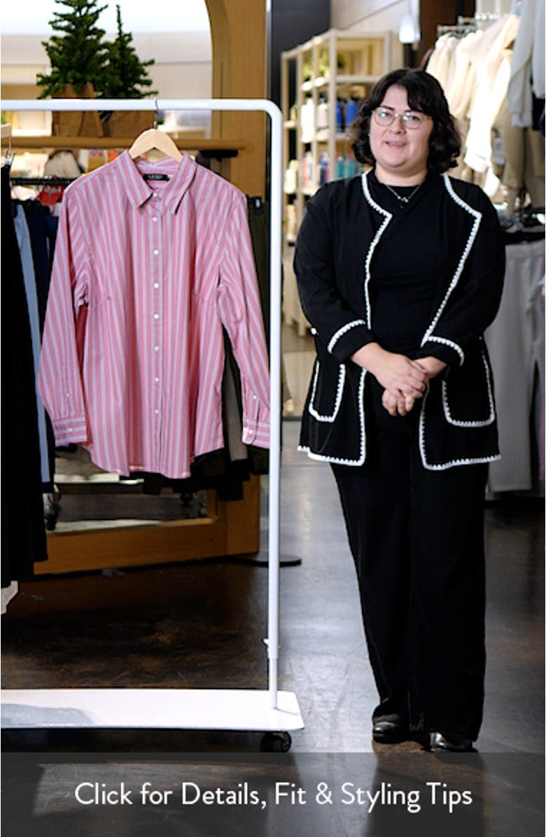 Classic Fit Striped Broadcloth Shirt, sales video thumbnail