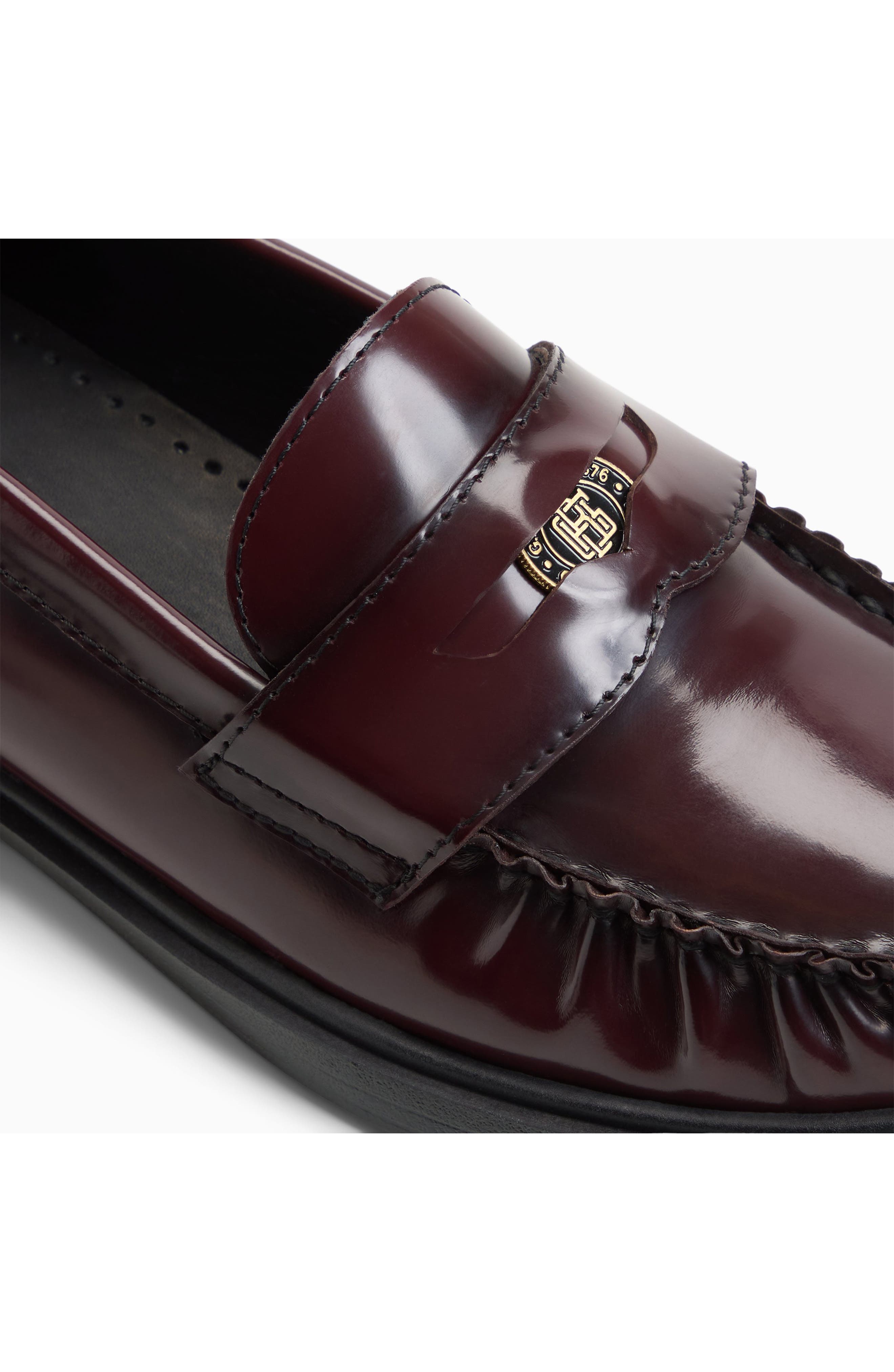 Wren Penny Loafer, Alternate, color, WINE