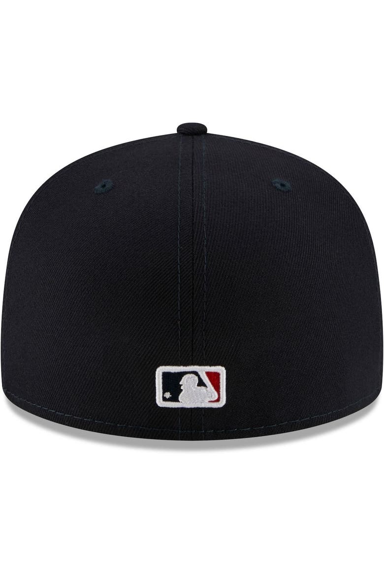 Men's New Era Navy New York Yankees Local II 59FIFTY Fitted Hat, Alternate, color, Navy