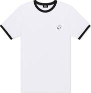 Dalix Mens Ghost Jersey Ringer Tee