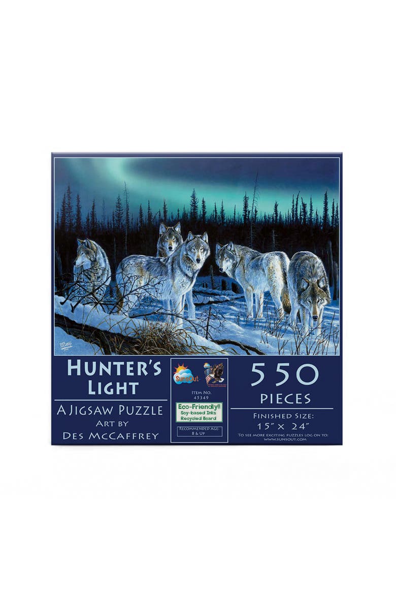 Sunsout Hunters Light 550 piece Jigsaw Puzzle for Adults, Alternate, color, Multicolor