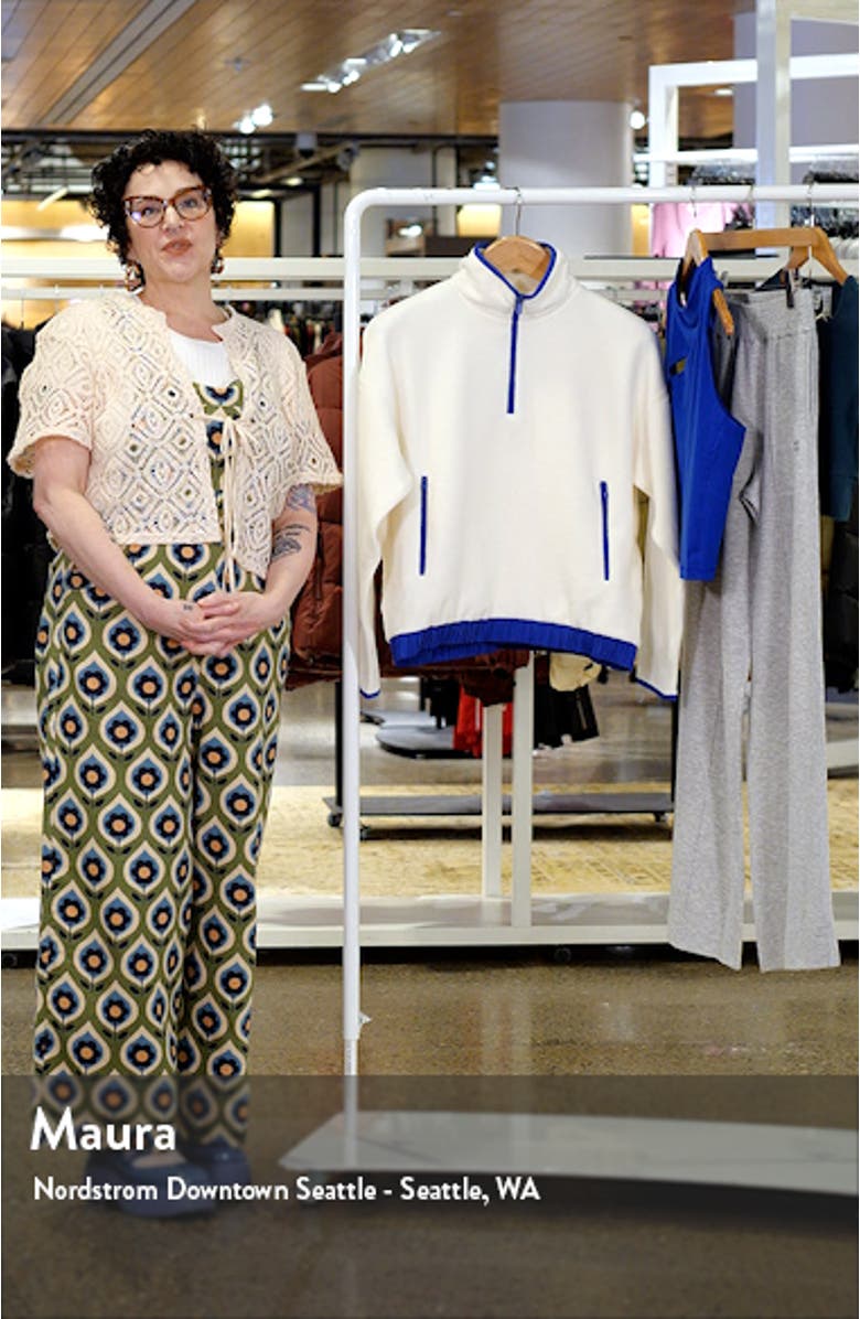 Compass Half Zip Fleece Pullover, sales video thumbnail