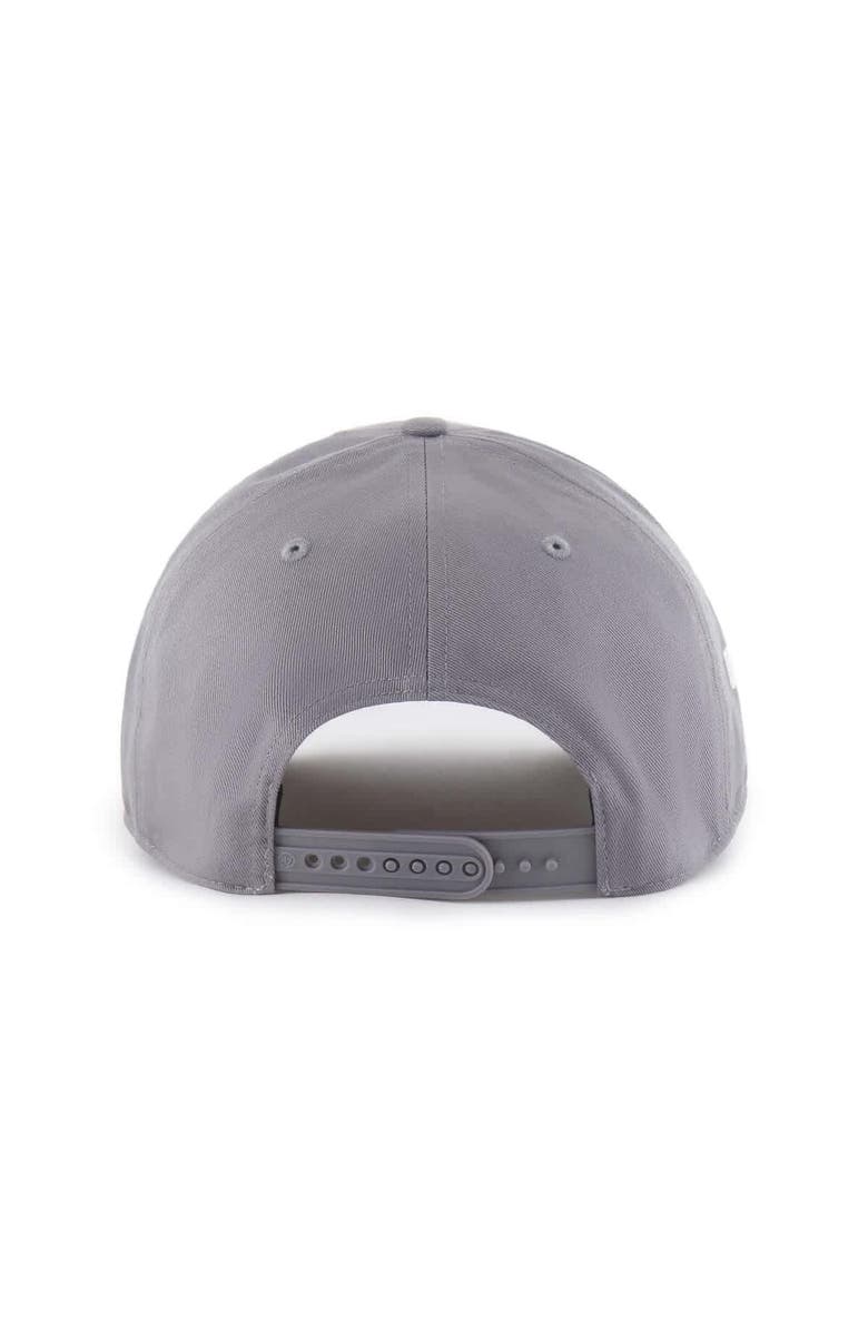 '47 Men's '47 Gray North Carolina Tar Heels Contemporary Basics Foundational Rope Hitch Adjustable Hat, Alternate, color, Gray