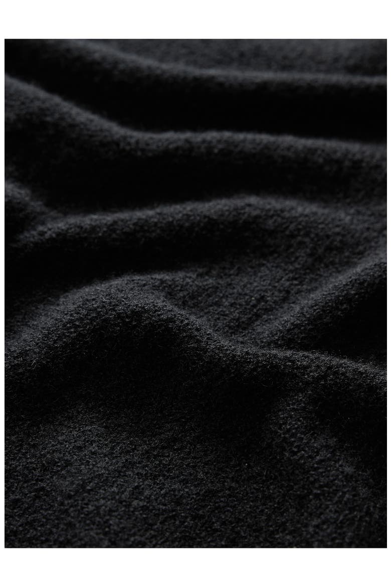 Alessio Cashmere & Cotton Sweater, Alternate, color, BLACK