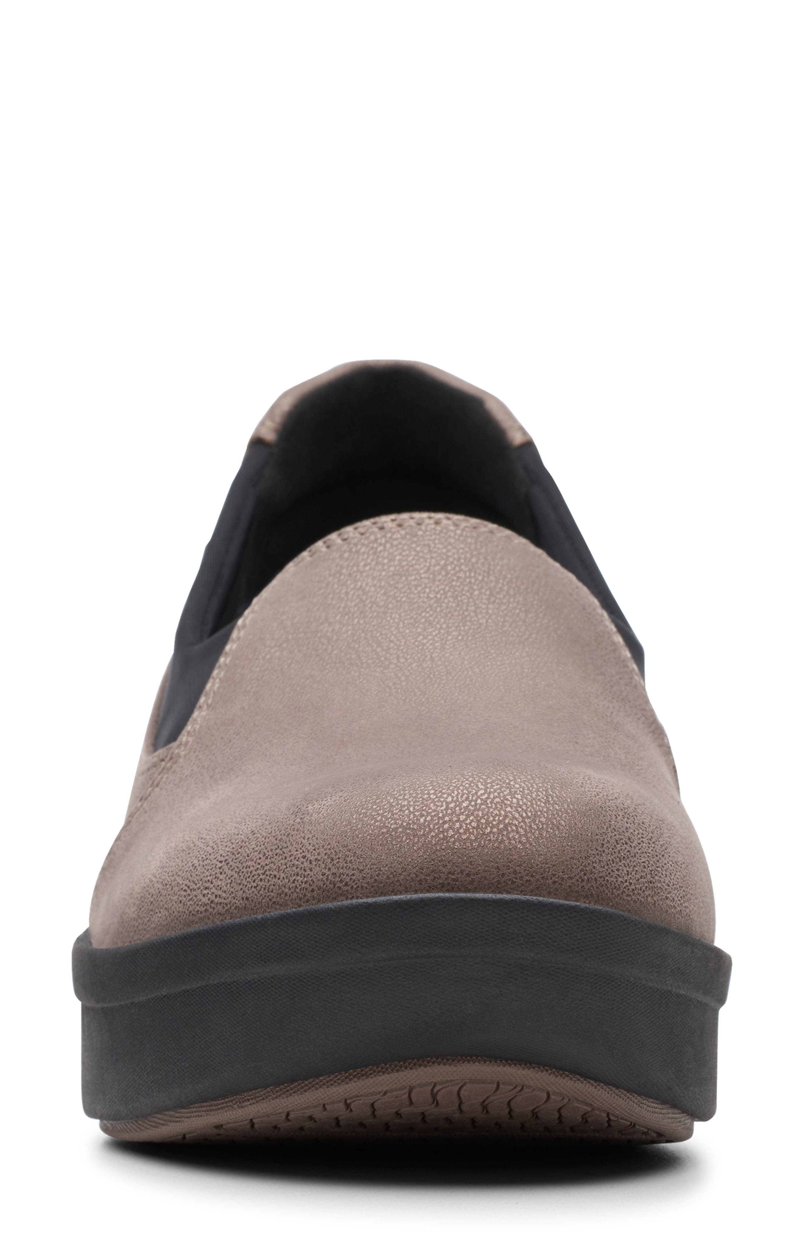 Clarks<sup>®</sup> Step Rose Moon Wedge Loafer, Alternate, color, 