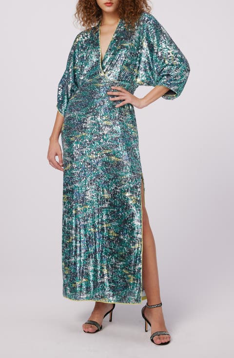 Jessel Sequin Maxi Dress