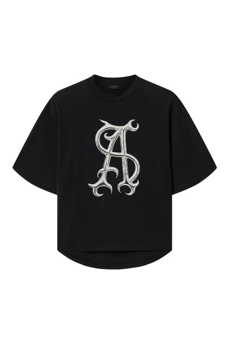 Reflex Amelie Logo Graphic T-shirt, Alternate, color, BLACK