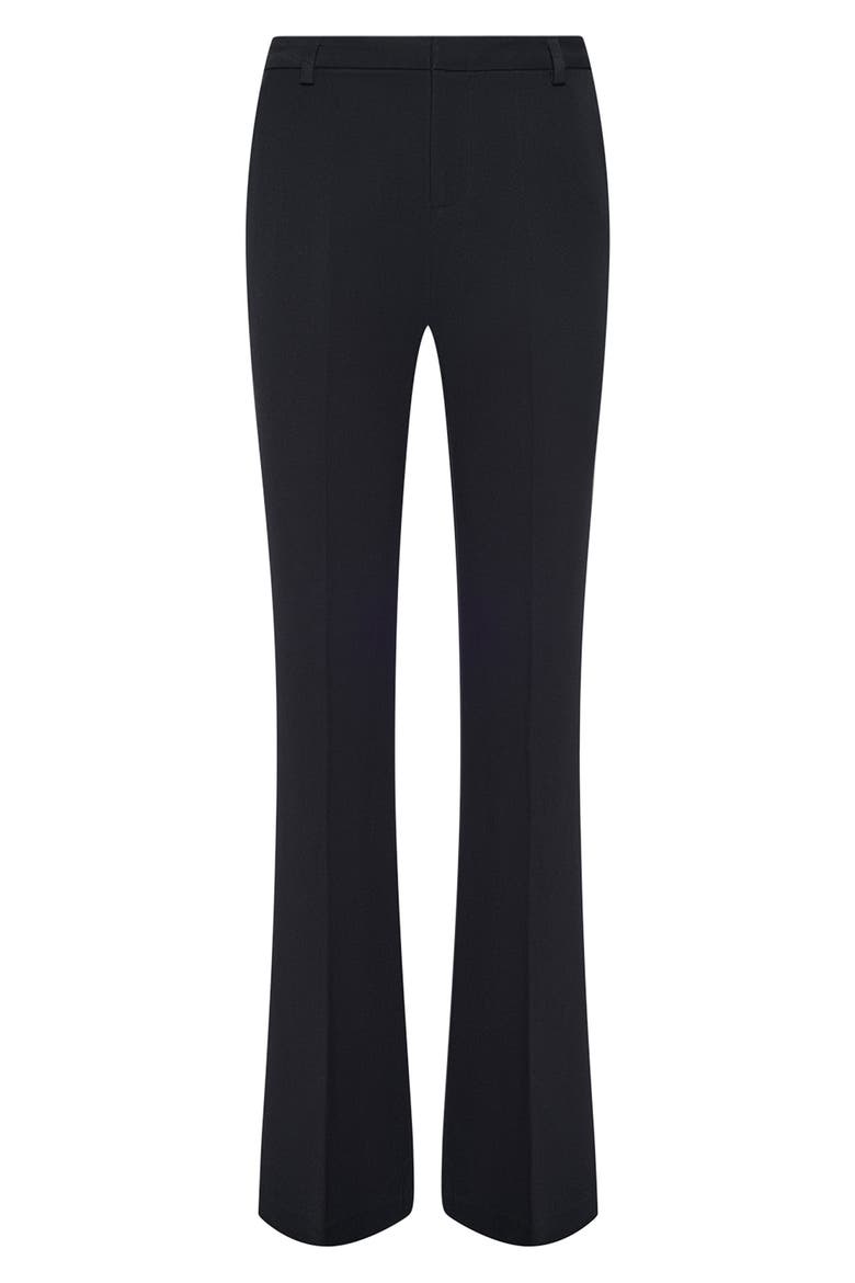 Frances Bootcut Pants, Alternate, color, BLACK