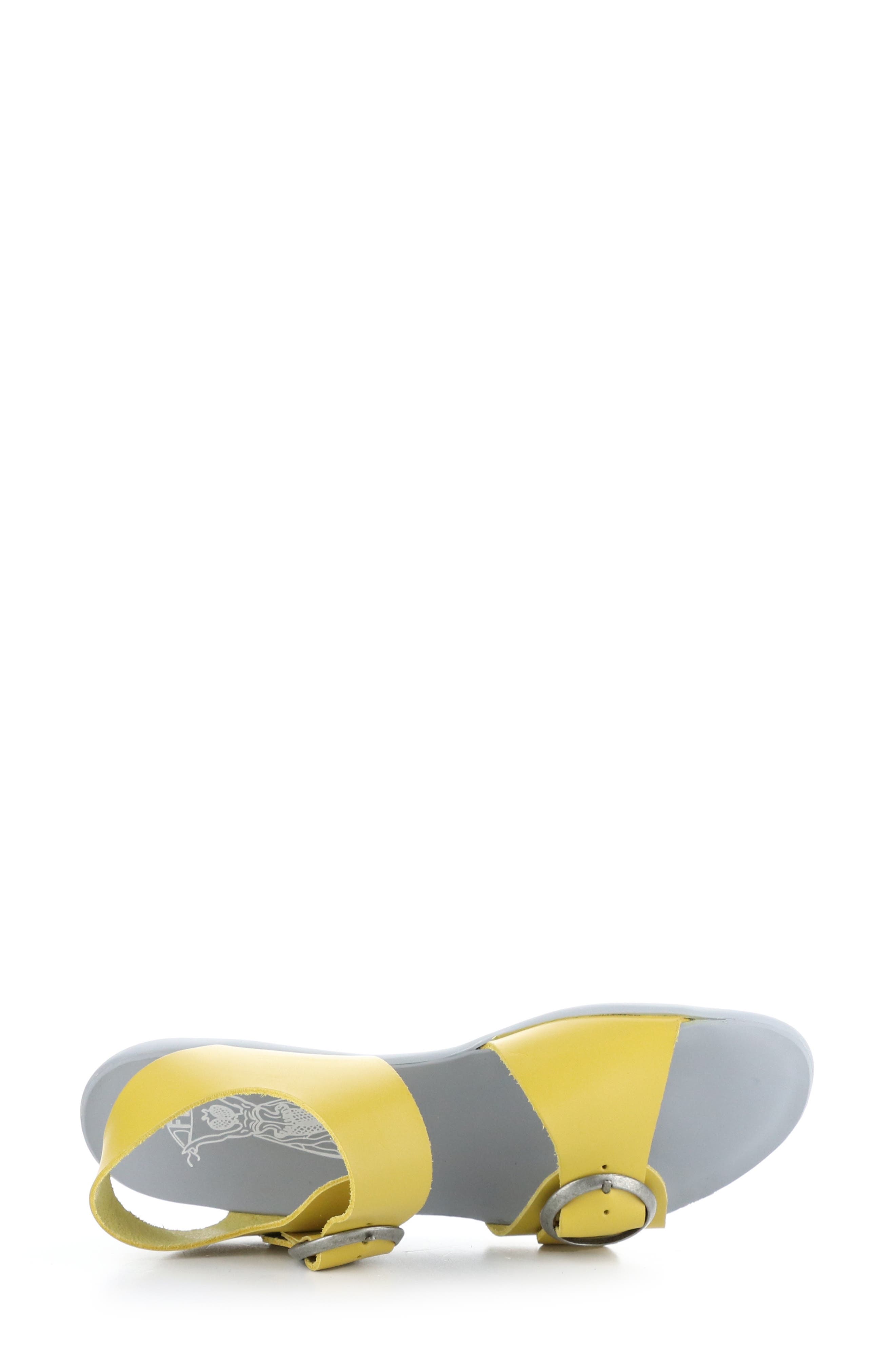 Fly London Masa Sandal, Alternate, color, Mustard Bridle