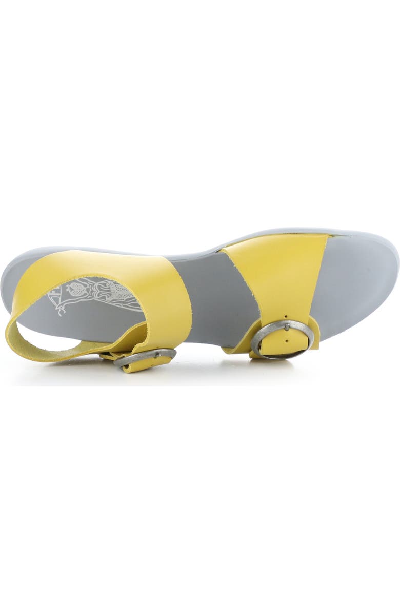 Fly London Masa Sandal, Alternate, color, Mustard Bridle