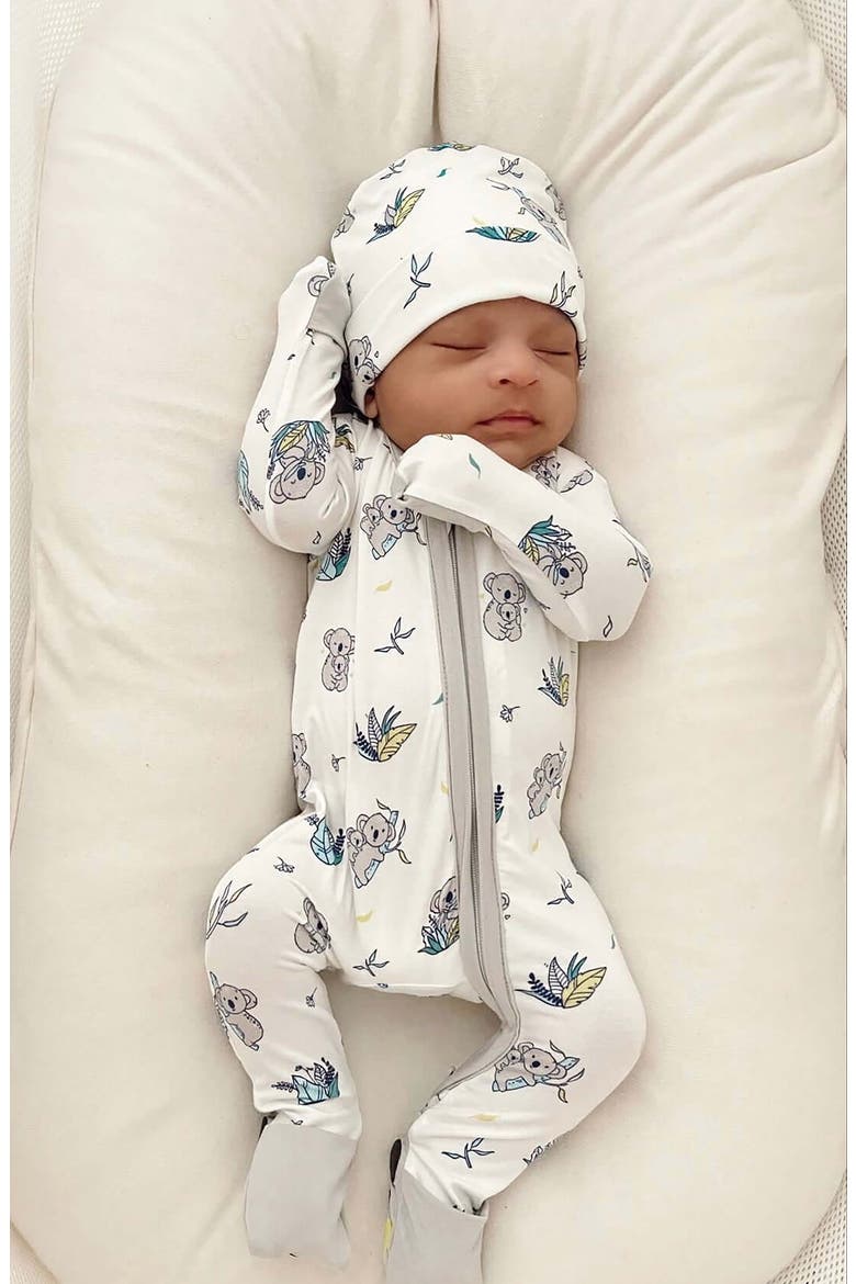 Baby Koala Convertible Footie, Alternate, color, KOALA