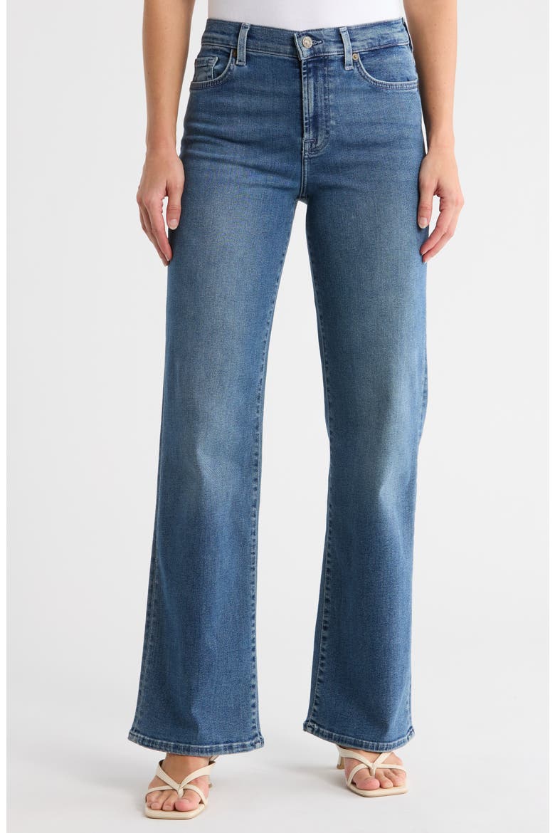 Alexa High Waist Wide Leg Jeans, Main, color, YORKTOWN