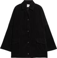 TOTEME Organic Cotton Corduroy Overshirt Jacket