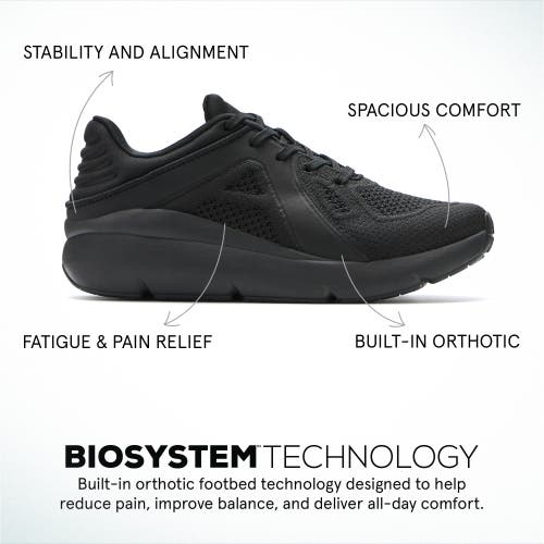 Abeo Mxv Shift Sneaker In Black Black - Regular
