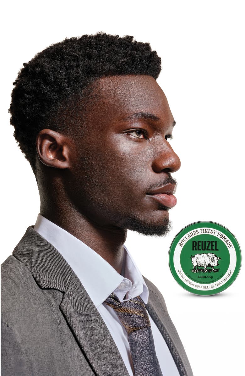 REUZEL Green Pomade Grease, Alternate, color, NO COLOR