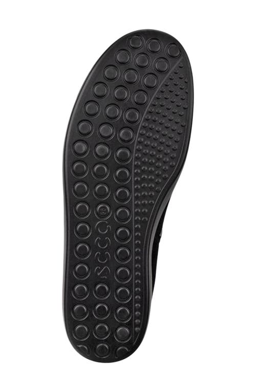 Ecco Sneaker Chelsea Boot In Black
