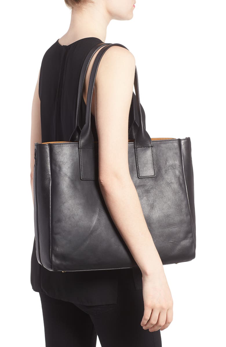 Frye Ilana Leather Tote, Alternate, color,