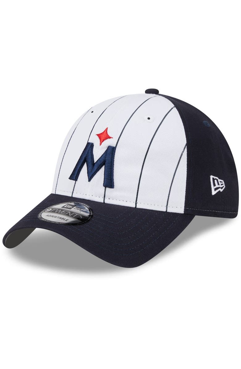 New Era Youth New Era  White Minnesota Twins 2024 Batting Practice 9TWENTY Adjustable Hat, Main, color, 