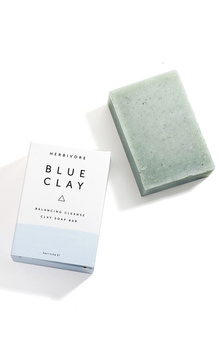Herbivore Botanicals Blue Clay Bar Soap, Alternate, color,