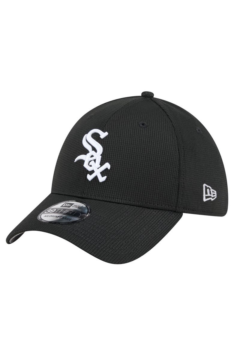 New Era Men's New Era Black Chicago White Sox Active Pivot 39THIRTY Flex Hat, Alternate, color, Black