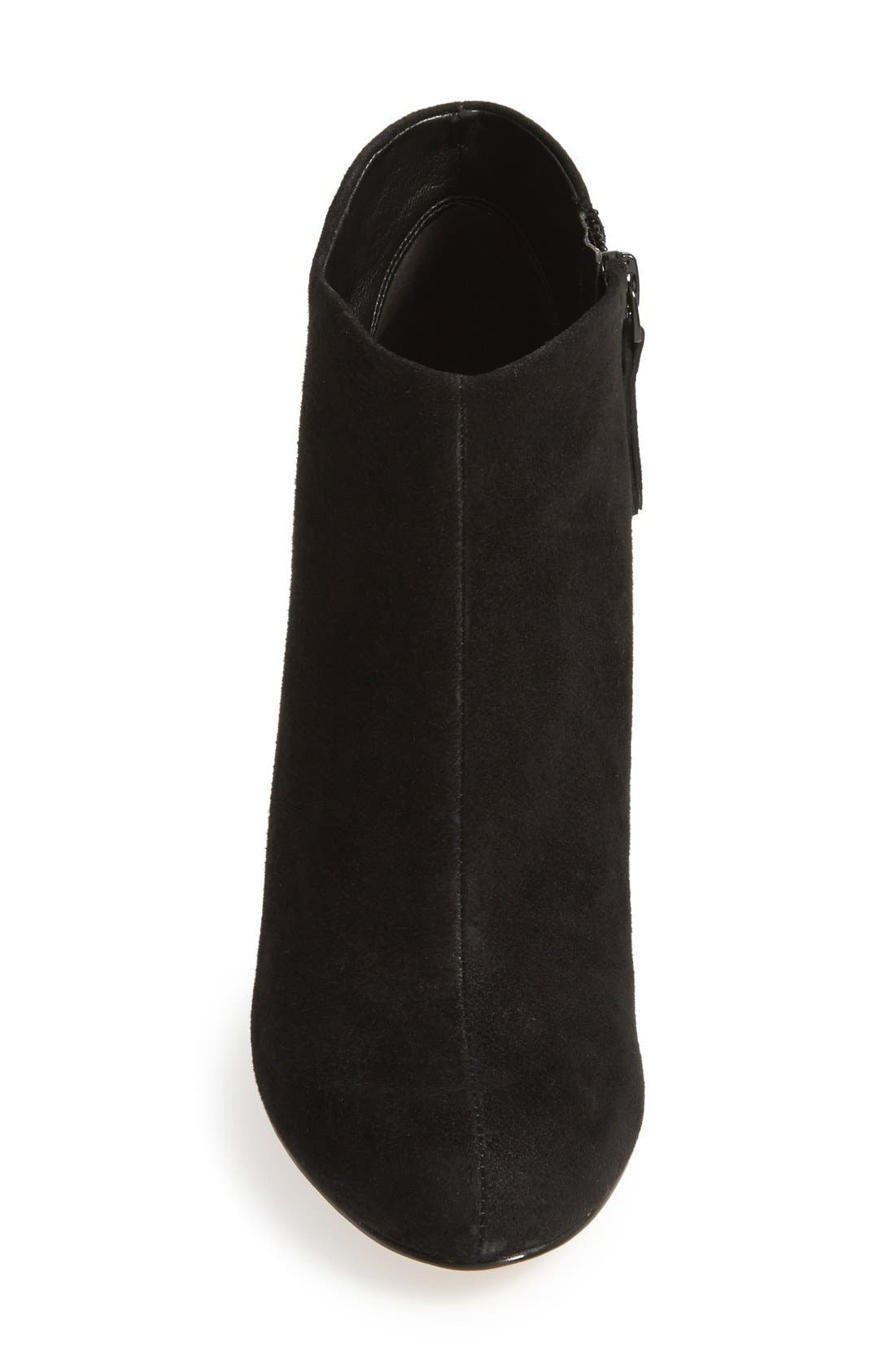 Nine West 'Cozie' Suede Bootie, Alternate, color, 