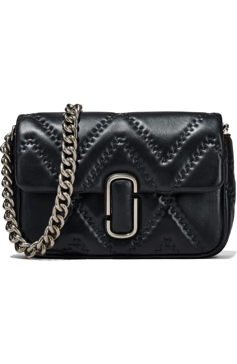 Marc Jacobs The J Marc Quilted Leather Shoulder Bag, Main, color,