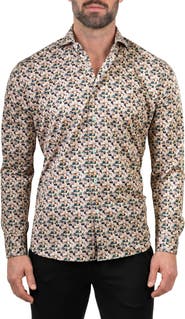 Maceoo Einstein Contemporary Fit Button-Up Shirt