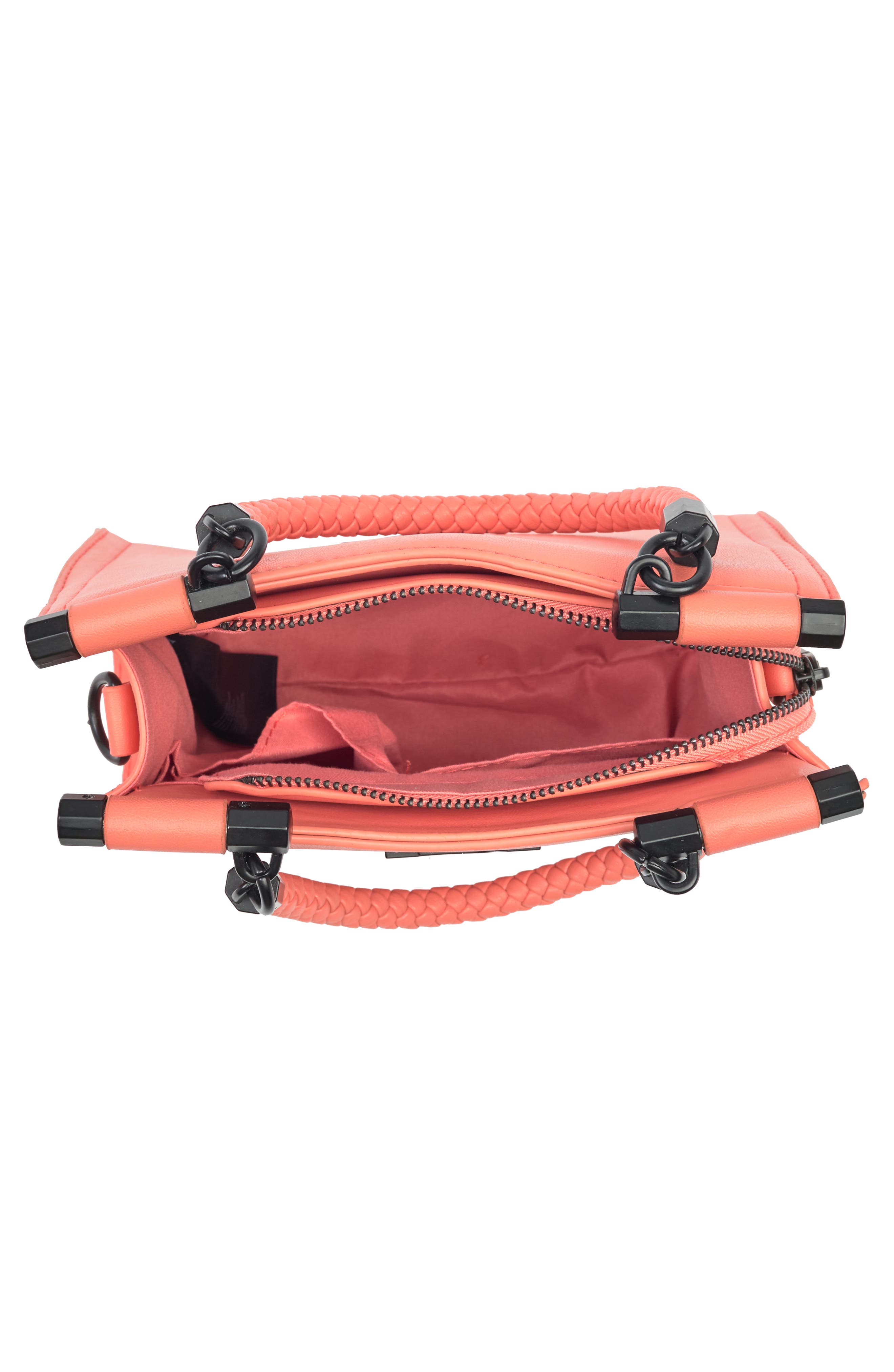 Small Braid Trim Convertible Top-Handle Bag, Alternate, color, COBALT