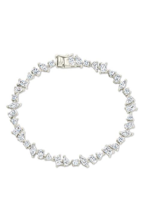Ellery Cubic Zirconia Tennis Bracelet