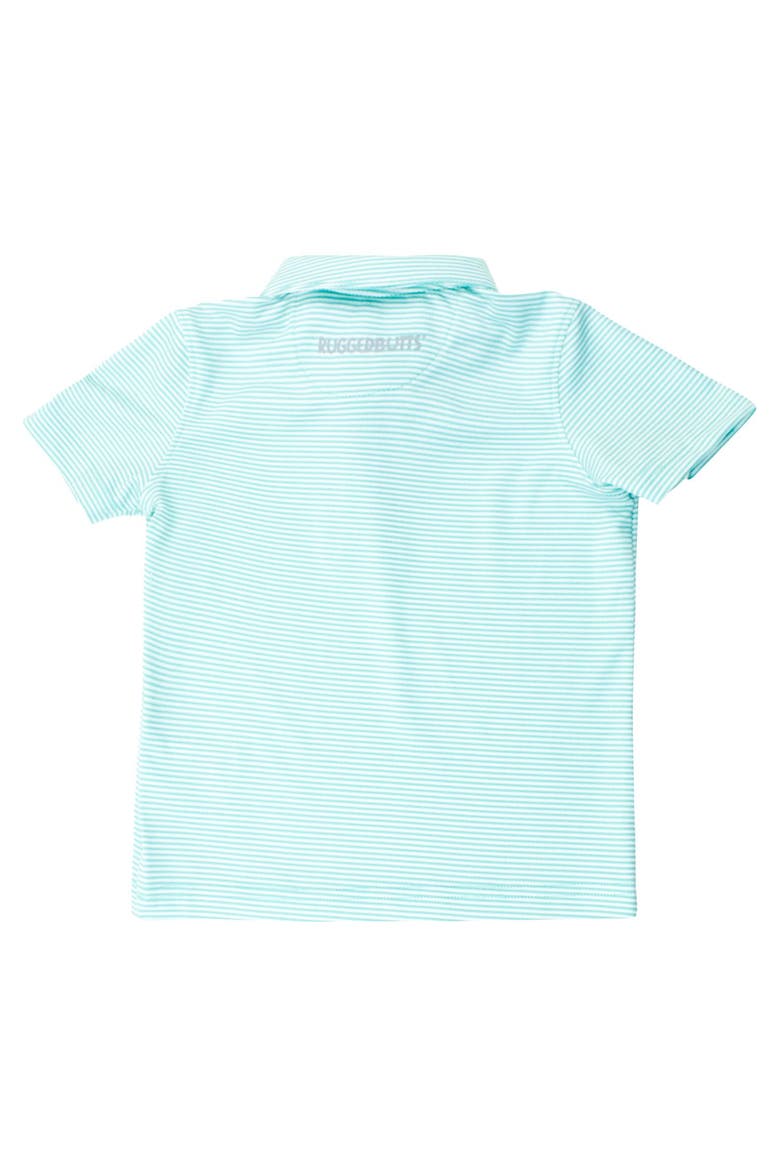 Boys Knit Short Sleeve Performance Polo, Alternate, color, Marine Green Micro Stripe