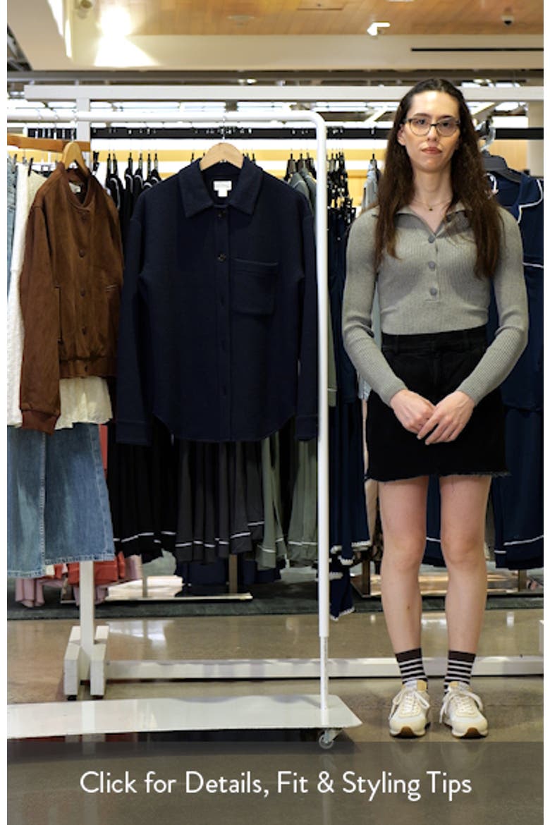 Knit Shirt Jacket video