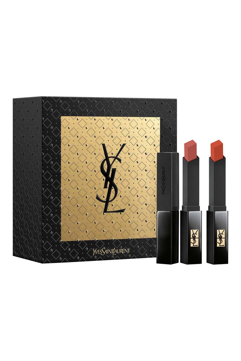 The Slim Velvet Radical Matte Lipstick Duo Set USD $78 Value, Main, color, NO COLOR