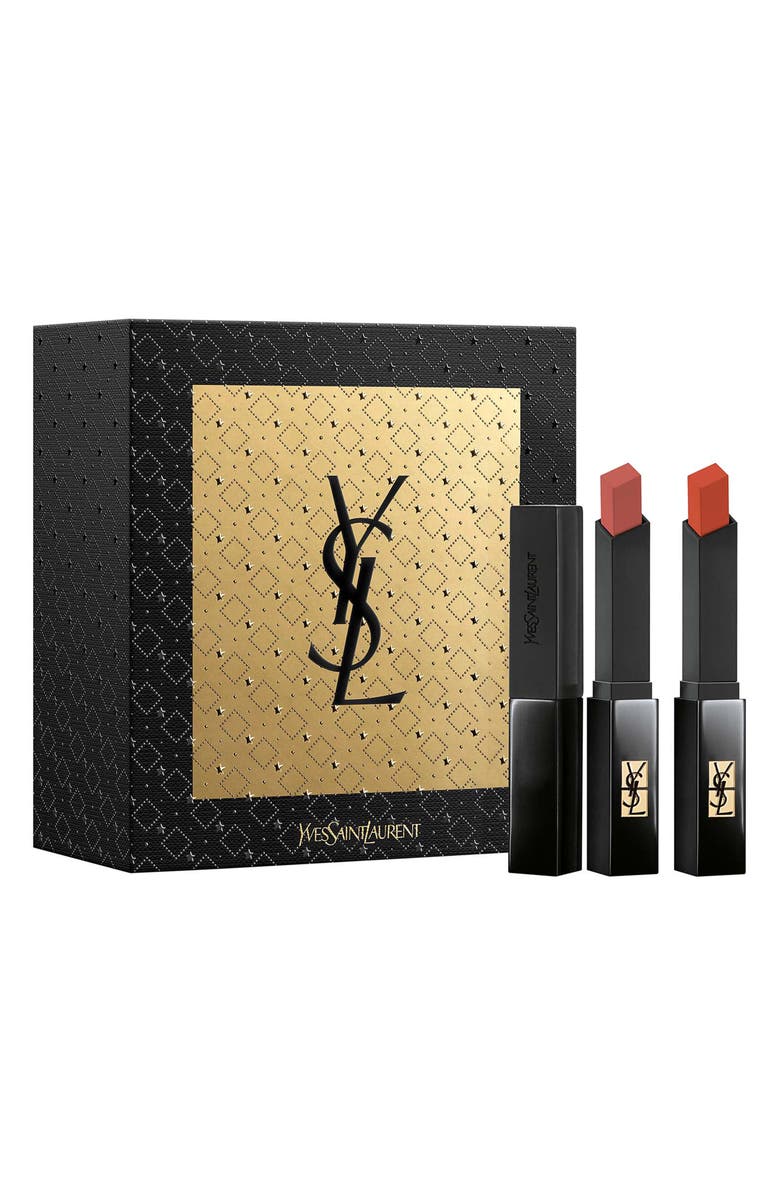Yves Saint Laurent The Slim Velvet Radical Matte Lipstick Duo Set USD $78 Value, Main, color,