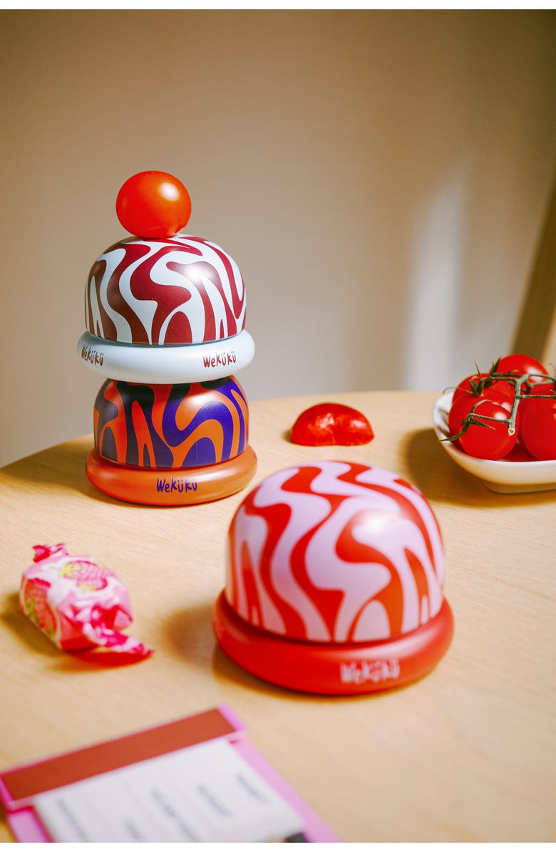 WEKUKU Scented Sweeties Set of 3 Floral Fruity Candles, Alternate, color, Floral Fruity