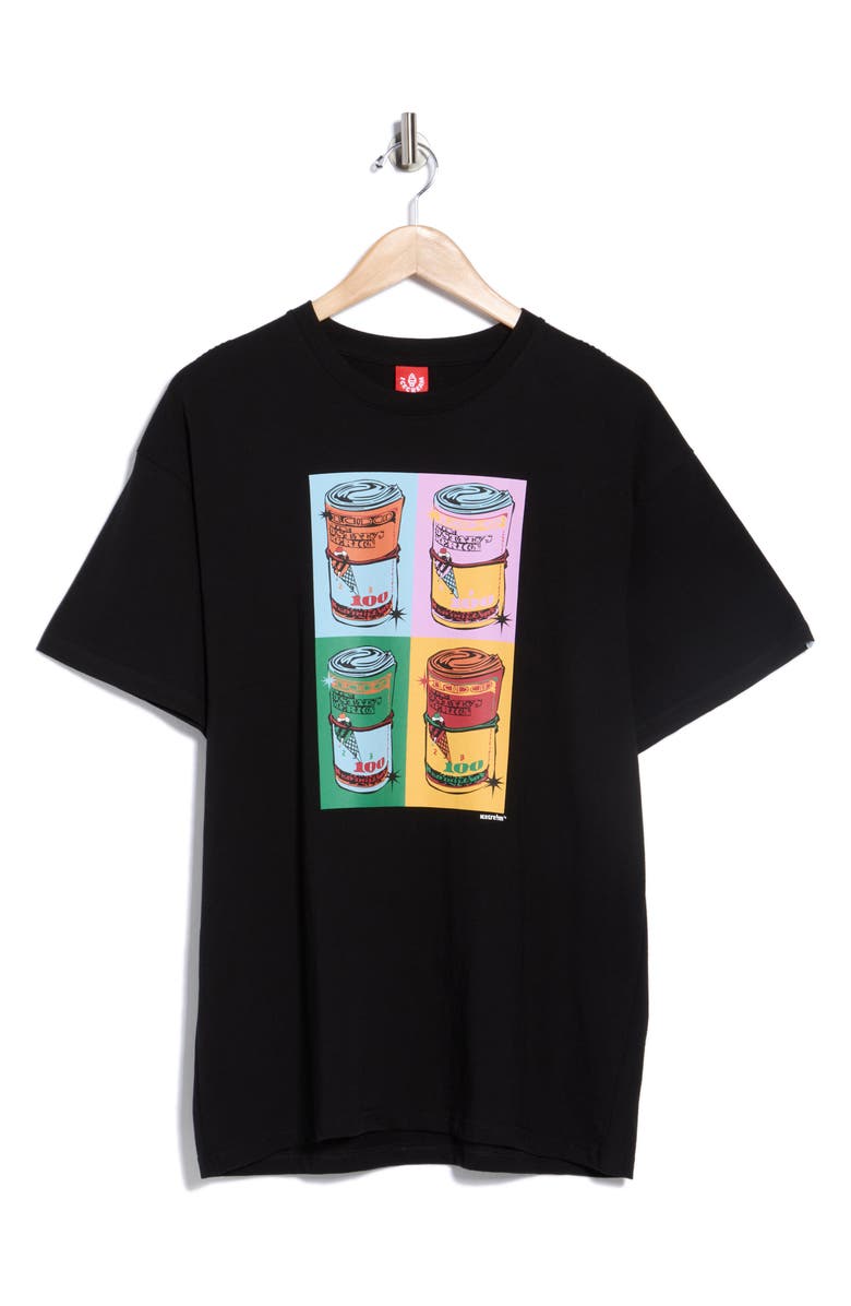 ICECREAM Warbucks Graphic T-Shirt, Main, color, Black