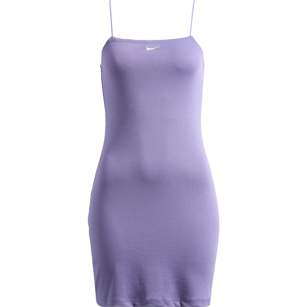Nike Sportswear Chill Knit Mini Rib Cami Minidress