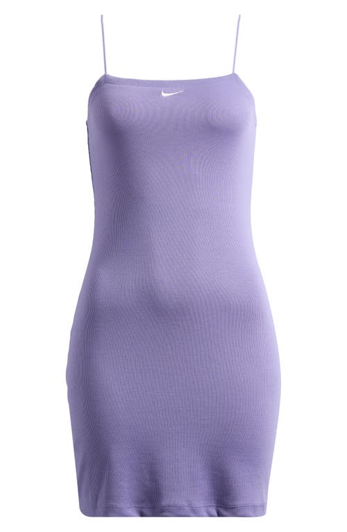 Nike Sportswear Chill Knit Mini Rib Cami Minidress