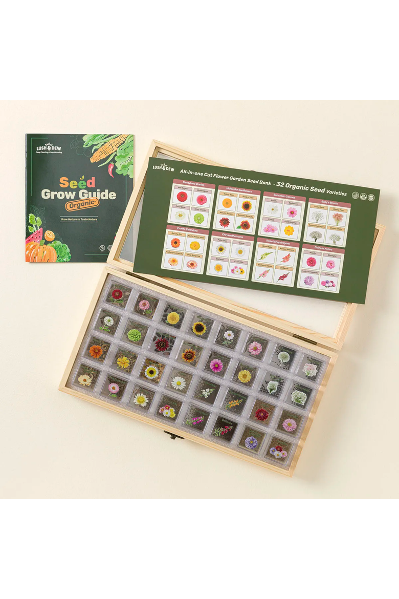 Endless Bouquets Gardener's Seed Bank Set, Alternate, color, Multicolor Flowers