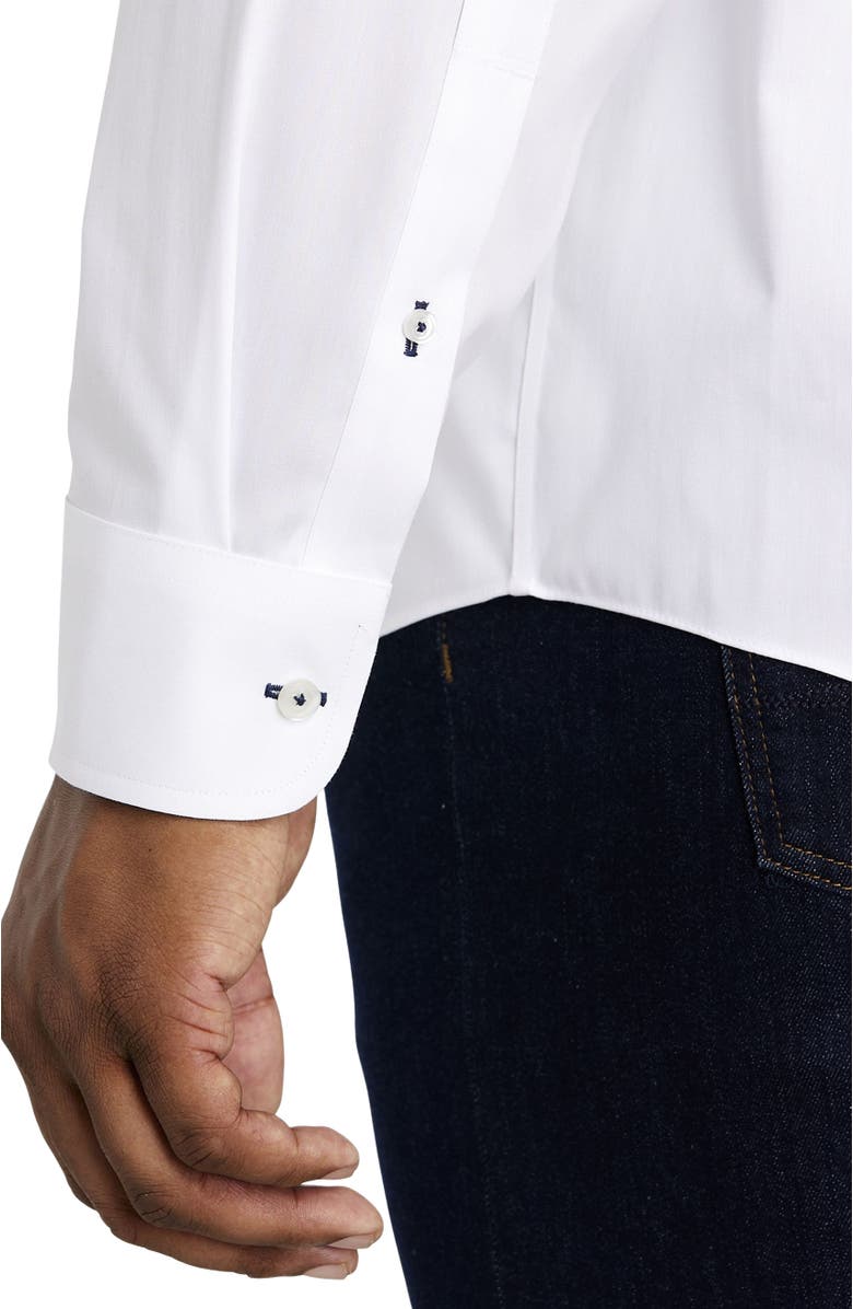 Untuckit Fit by Dxl Big & Tall Las Cases Special Sport Shirt, Alternate, color, White