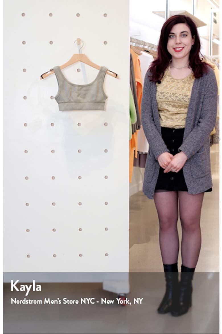 Waffle Scoop Bralette video
