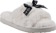 Candie's Zazas Faux Fur Slide Sandal