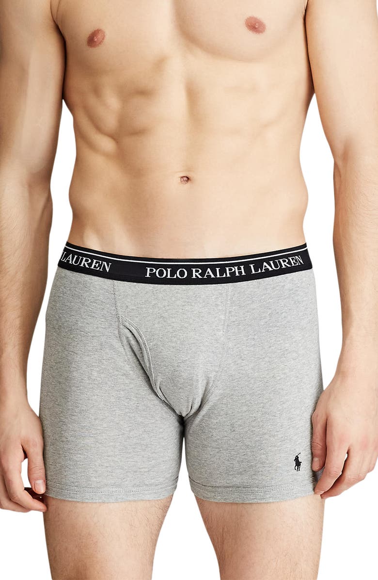 Assorted 5-Pack Cotton Boxer Briefs