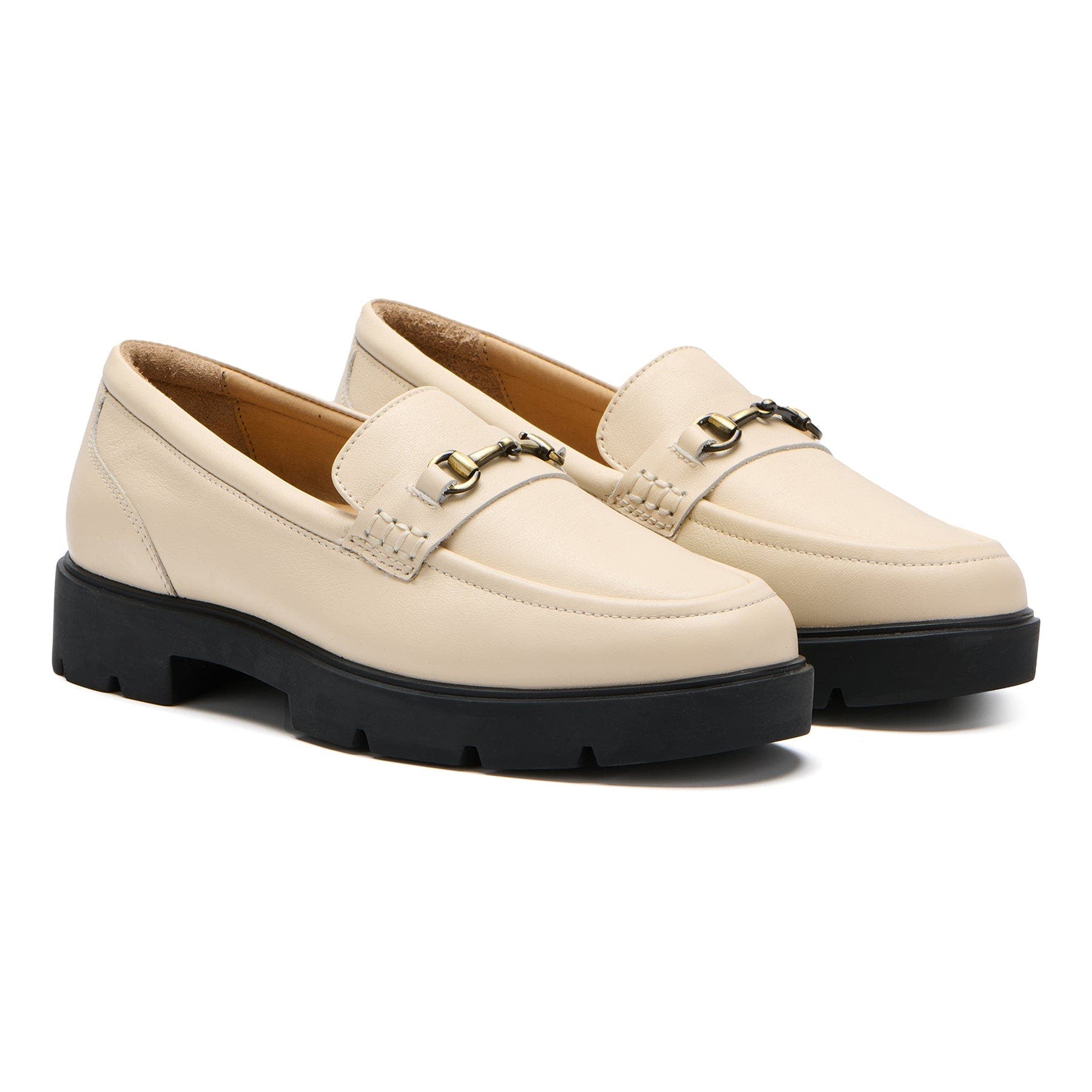 Boulevard OrnamentLoafer, Alternate, color, White - Regular