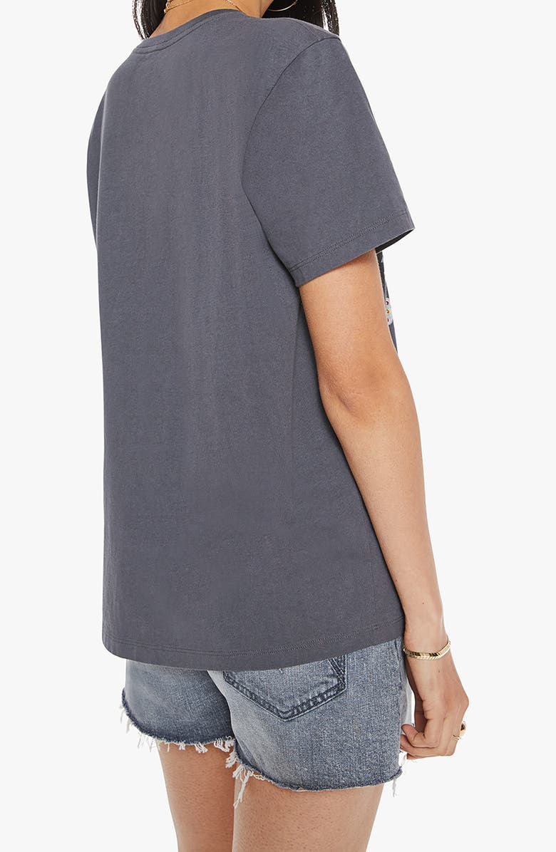 MOTHER The Rowdy Embellished Graphic T-Shirt, Alternate, color, Sun Moon And Stars