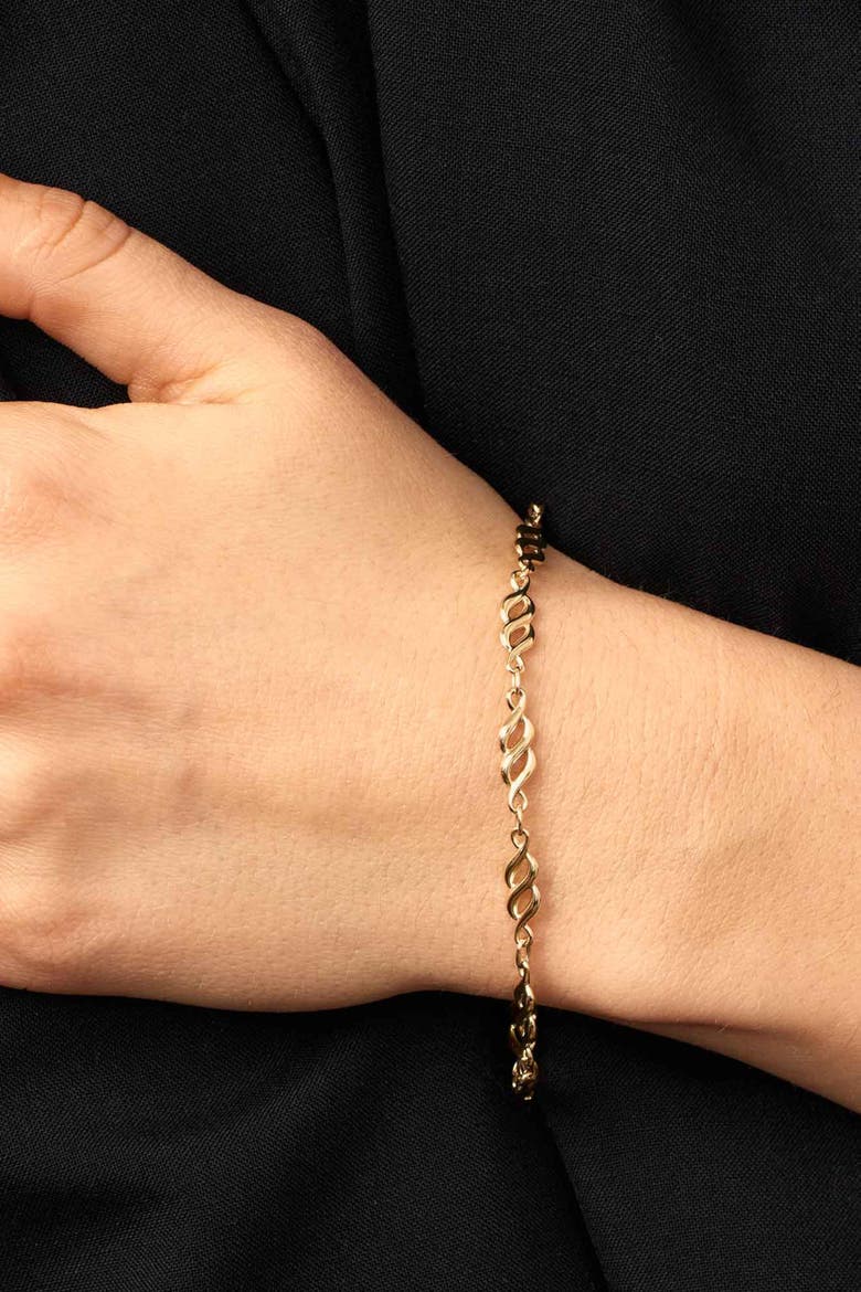 10K Yellow Gold Revival Bracelet, Alternate, color, Yellow Gold