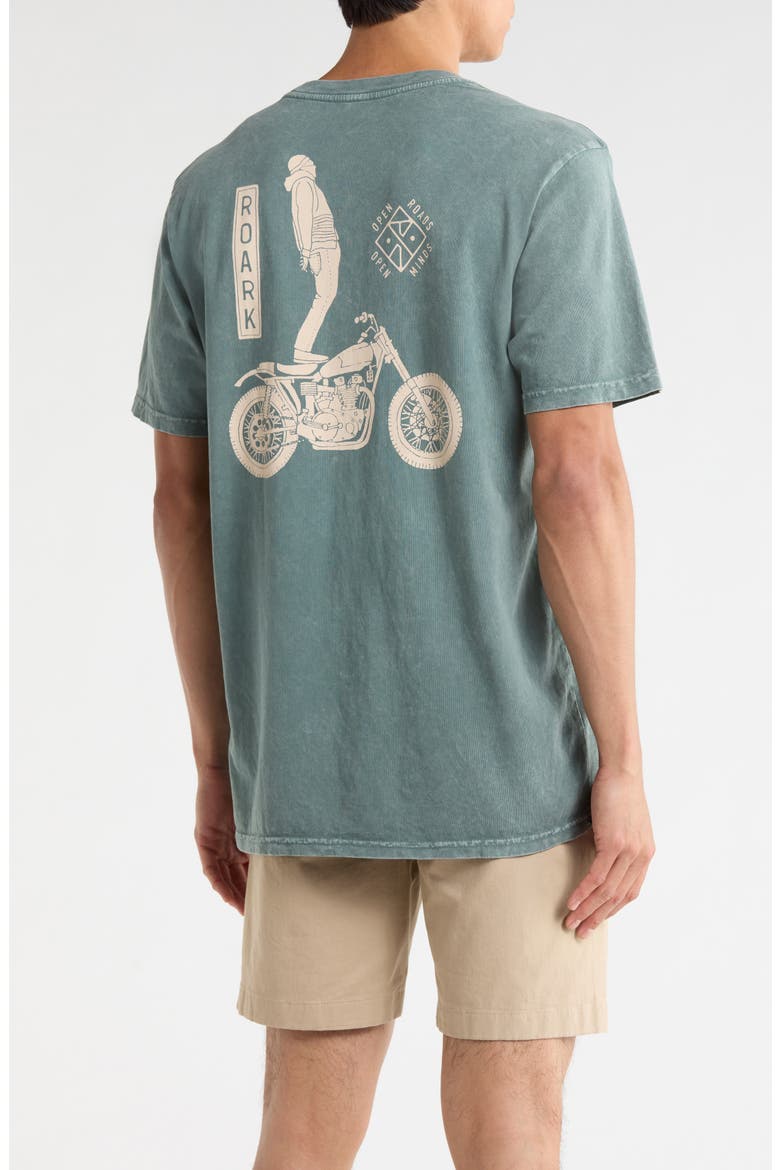Ghostrider Cotton Graphic T-Shirt, Alternate, color, SLATE GREEN