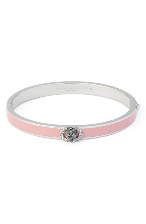 Chelsea Enamel Hinged Bangle