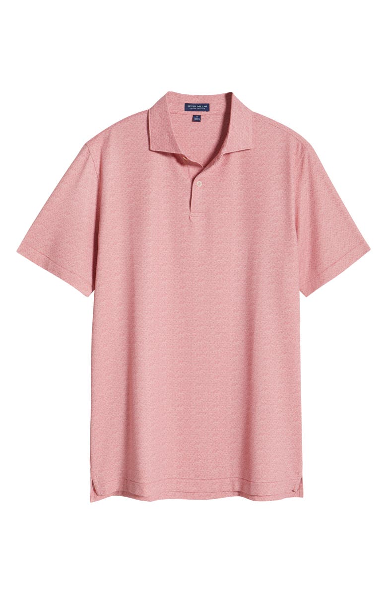 Peter Millar Espresso Martinis Performance Jersey Polo, Alternate, color, Pink Crepe