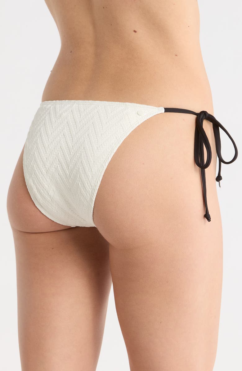 Volcom V Baby Cheeky Bikini Bottoms, Alternate, color, Star White